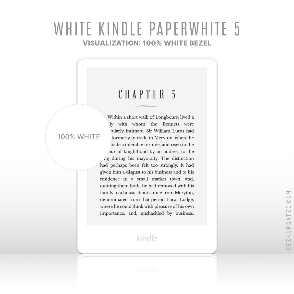 White Kindle Paperwhite 5 – will we see it at all?