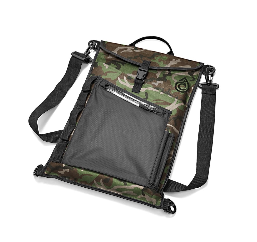 Mil-grade full waterproof iPad messenger bag
