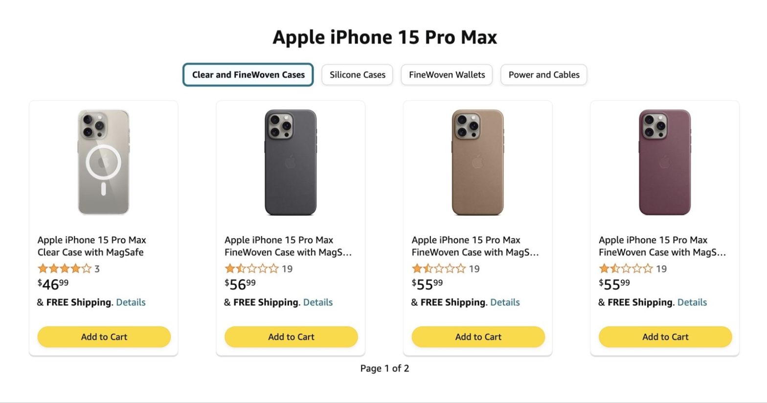 The newest iPhone 15 models and covers are now available on Amazon