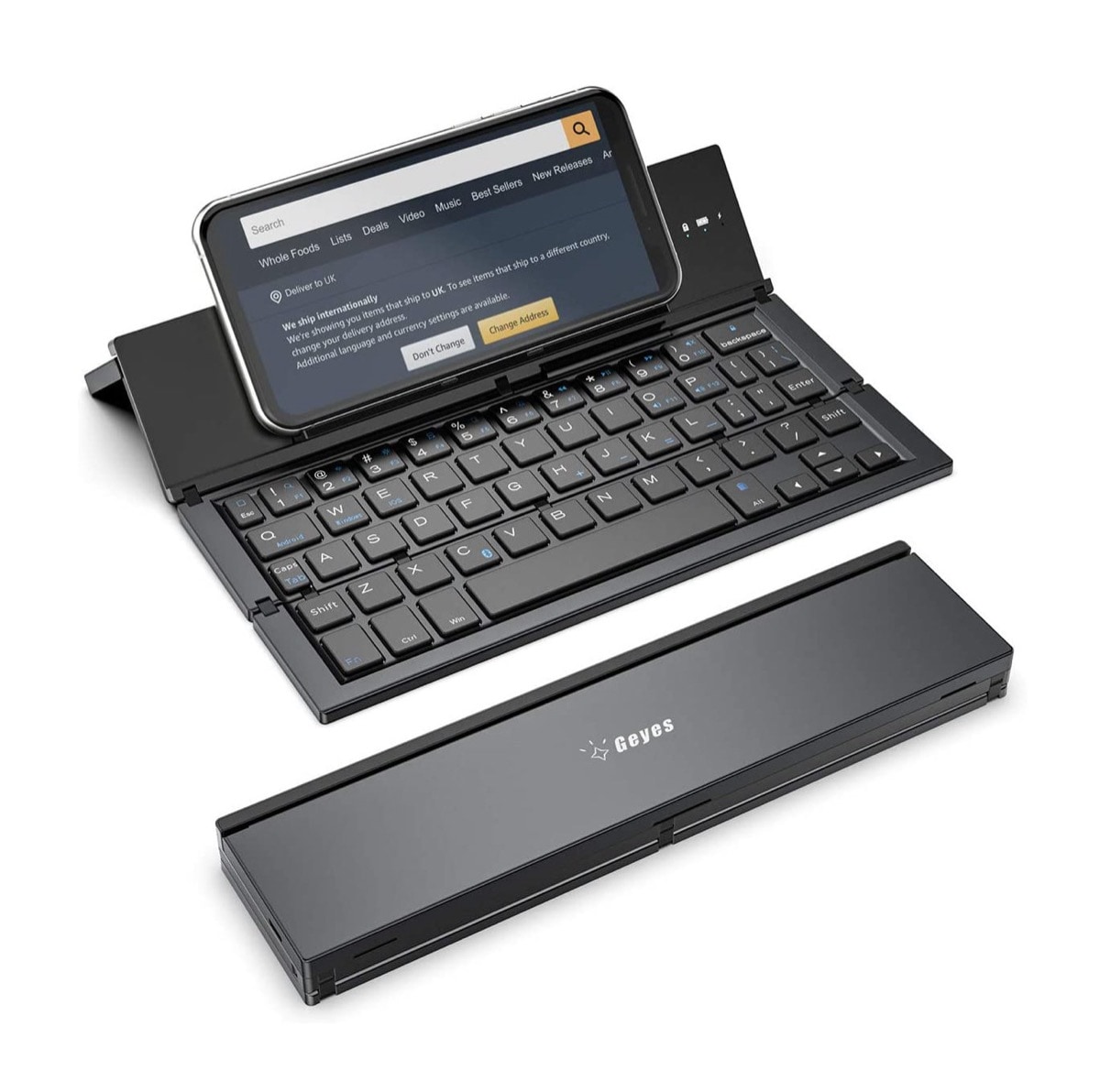 Innovative folding full-size keyboard for iPad mini 6