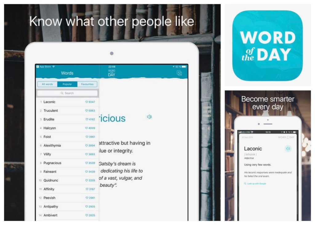 This simple app that will prompt you to learn English every&nbsp;day