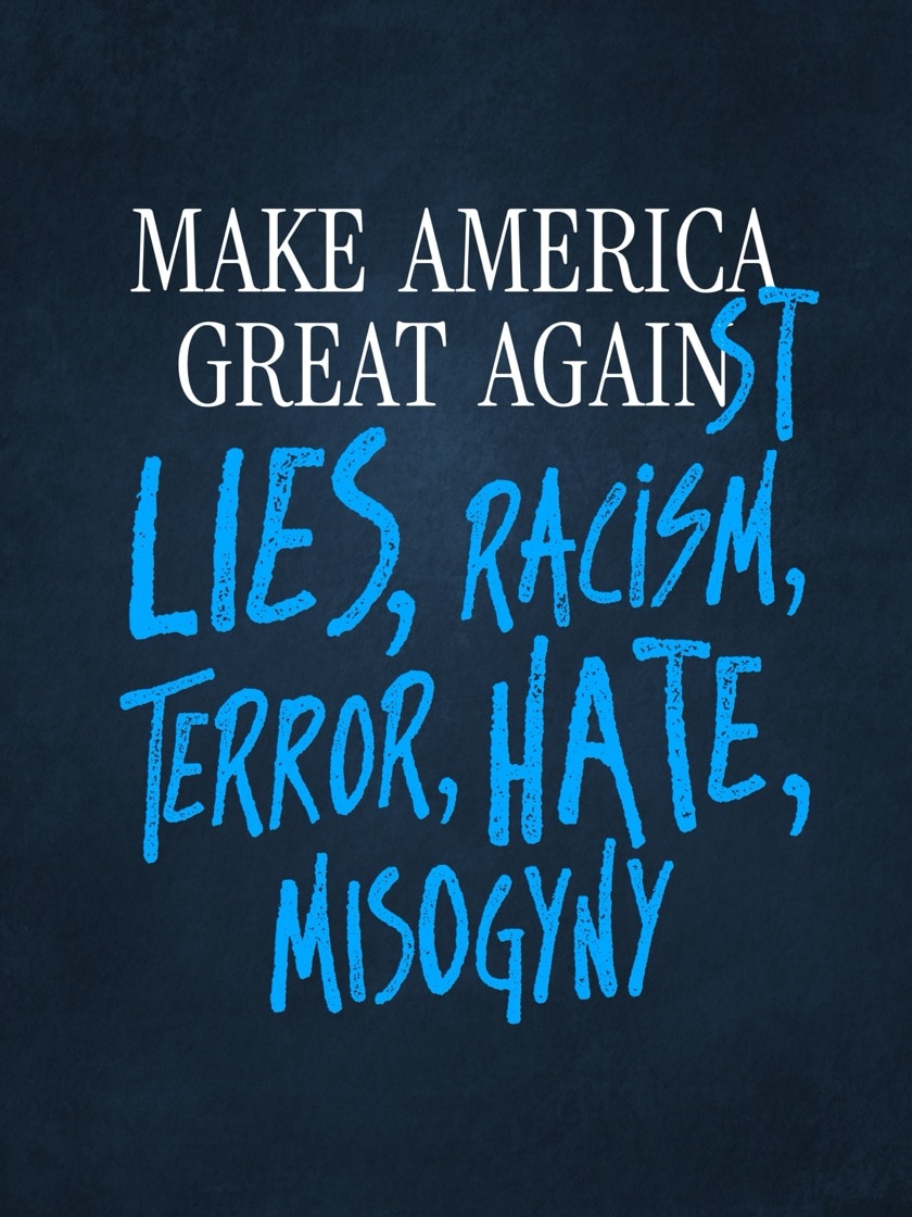 Anti MAGA Make America great&nbsp;against