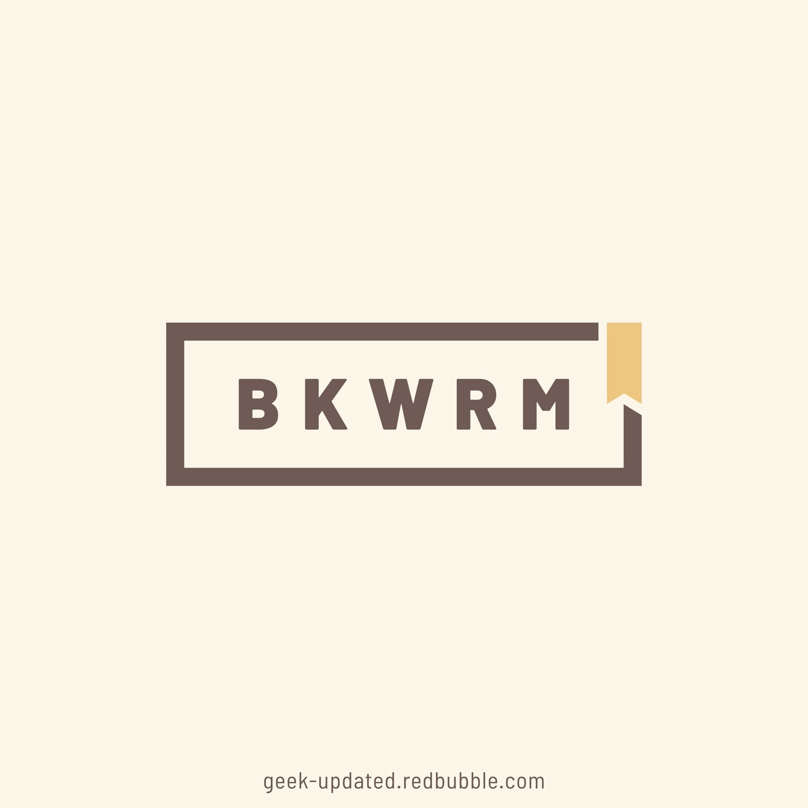 BKWRM - bookworm - design by Piotr Kowalczyk