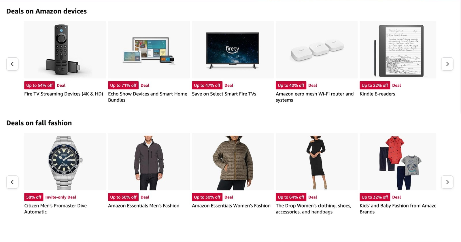 Save up to 70% on Amazon devices, even if you are not a Prime member