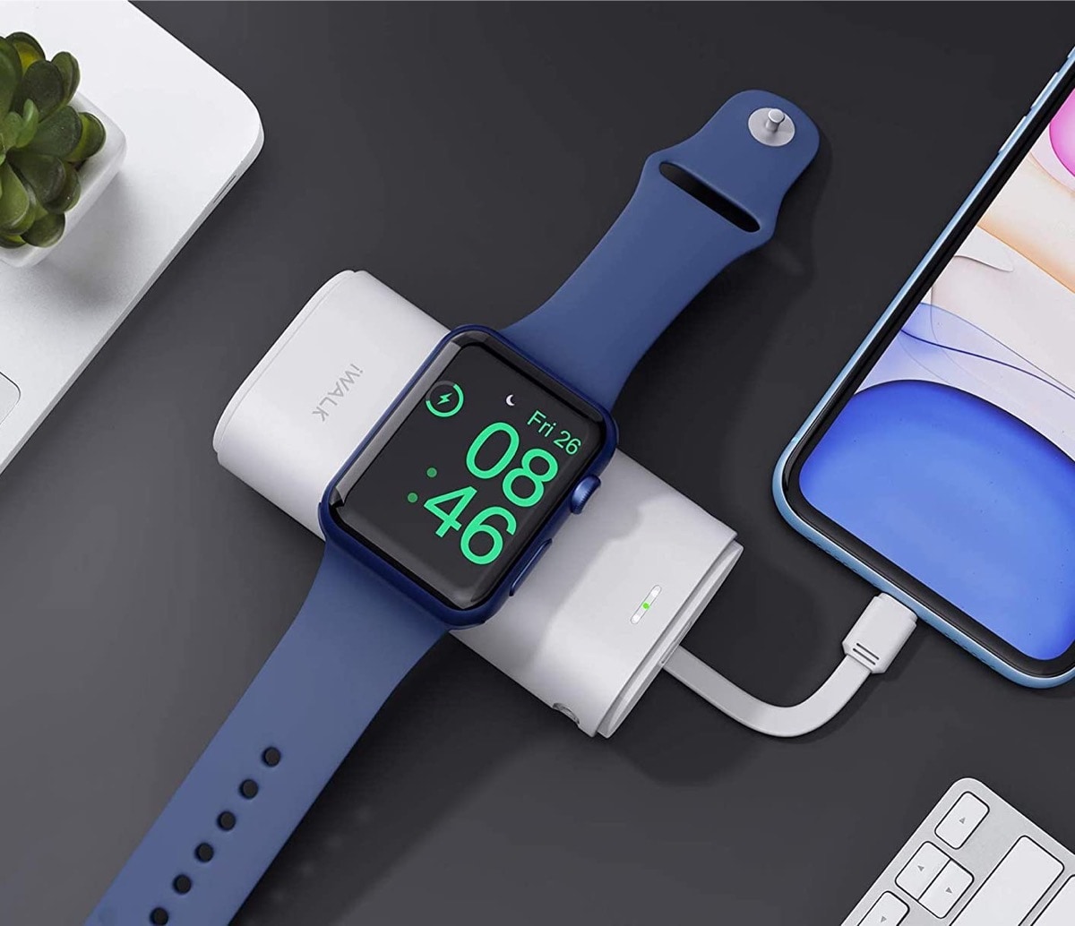 iPhone and Apple Watch wireless power bank