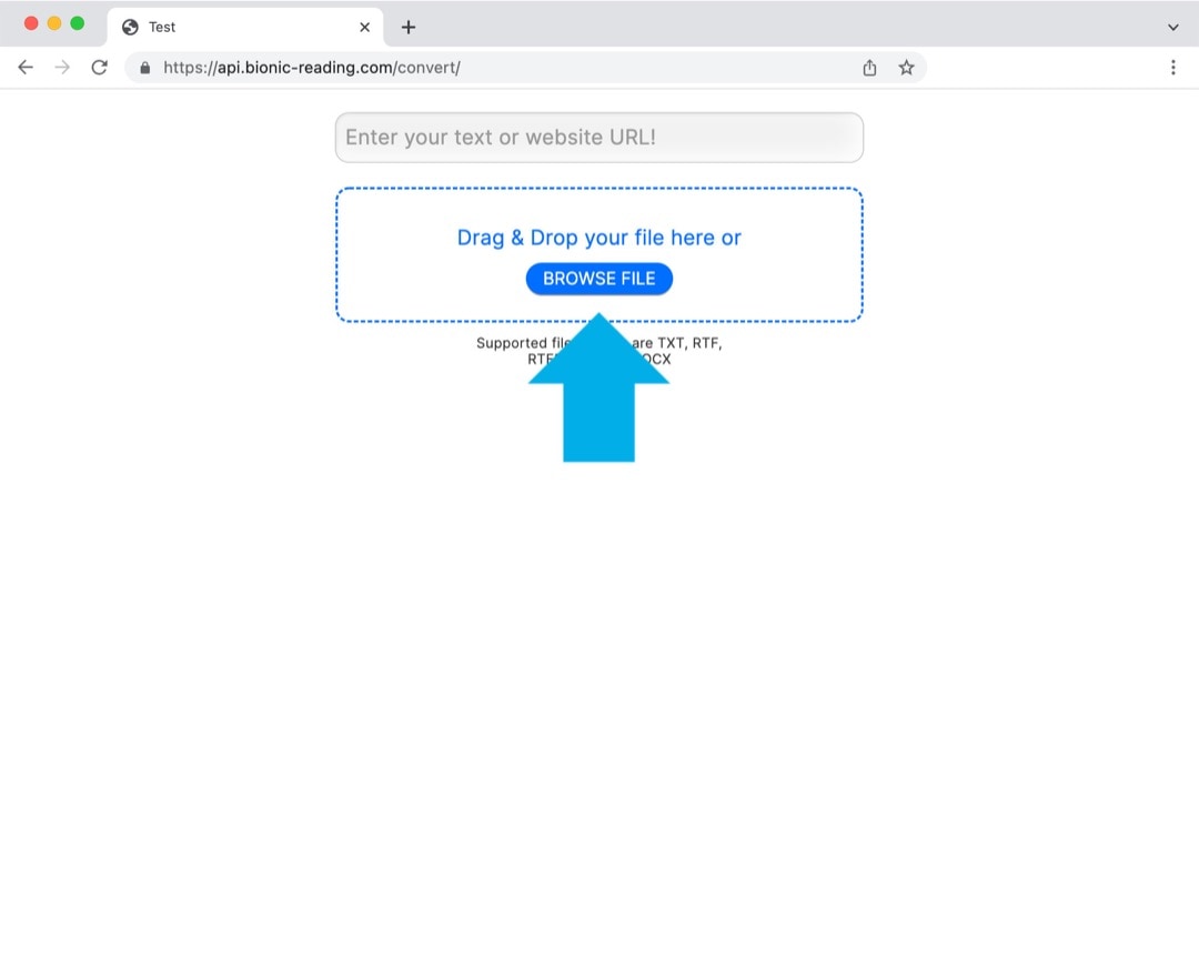 Format bionic book for iPad iPhone