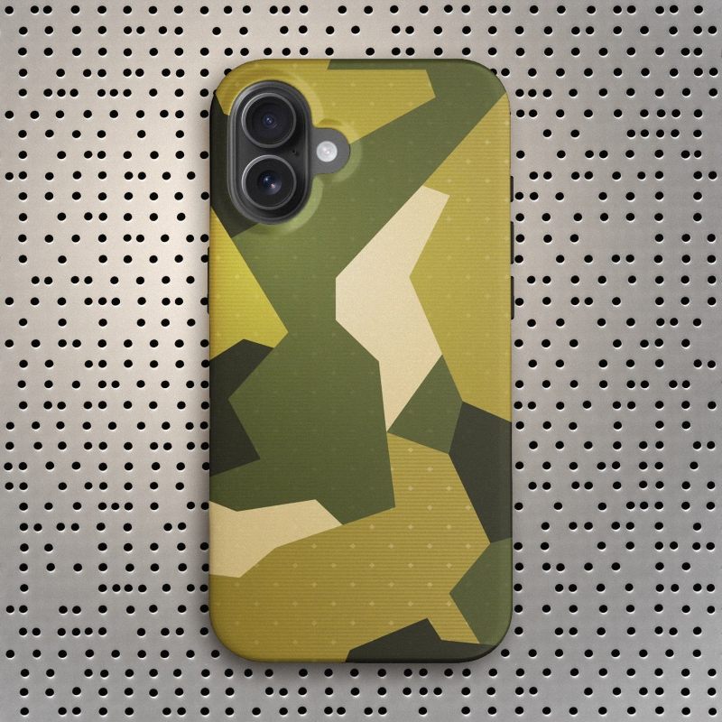 iPhone Swedish camo advanced case – green variant