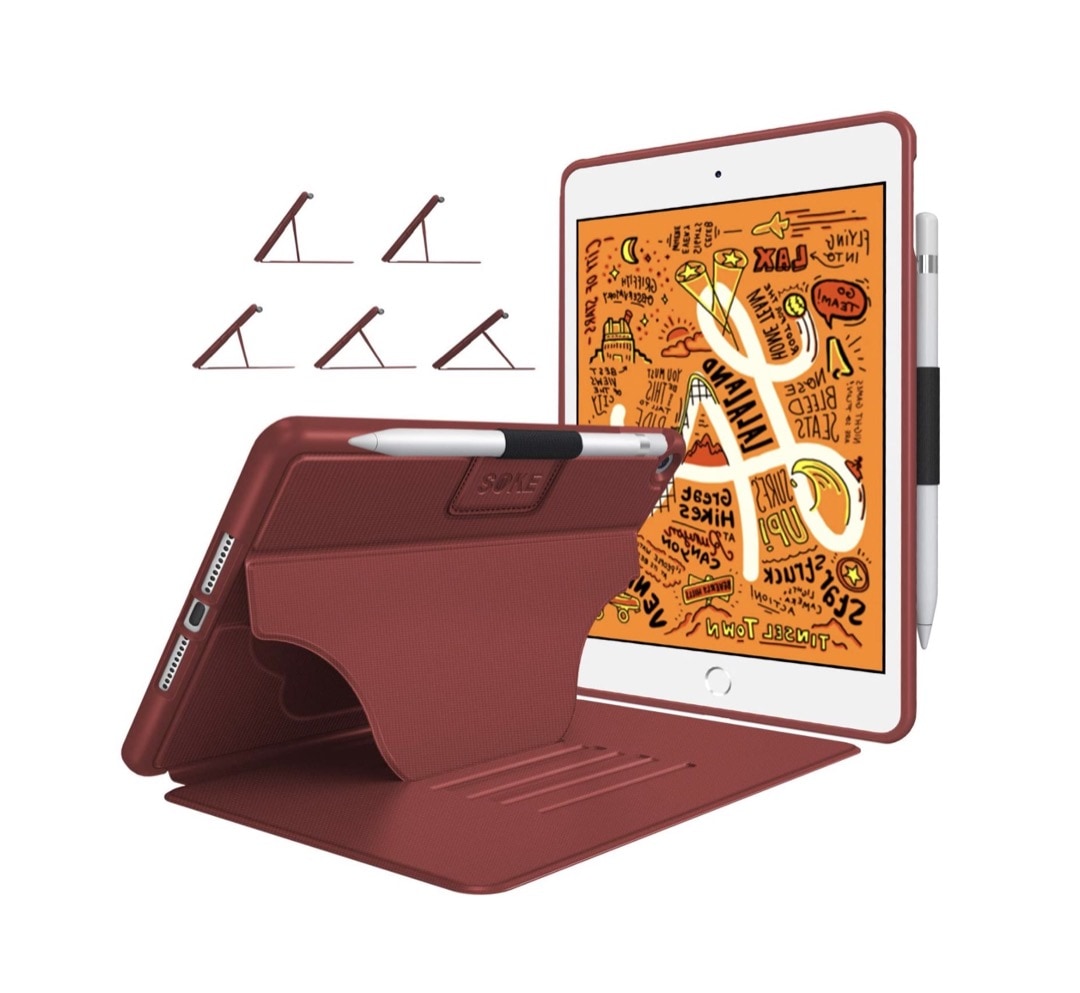 Soke iPad mini 5 shockproof case with pen loop