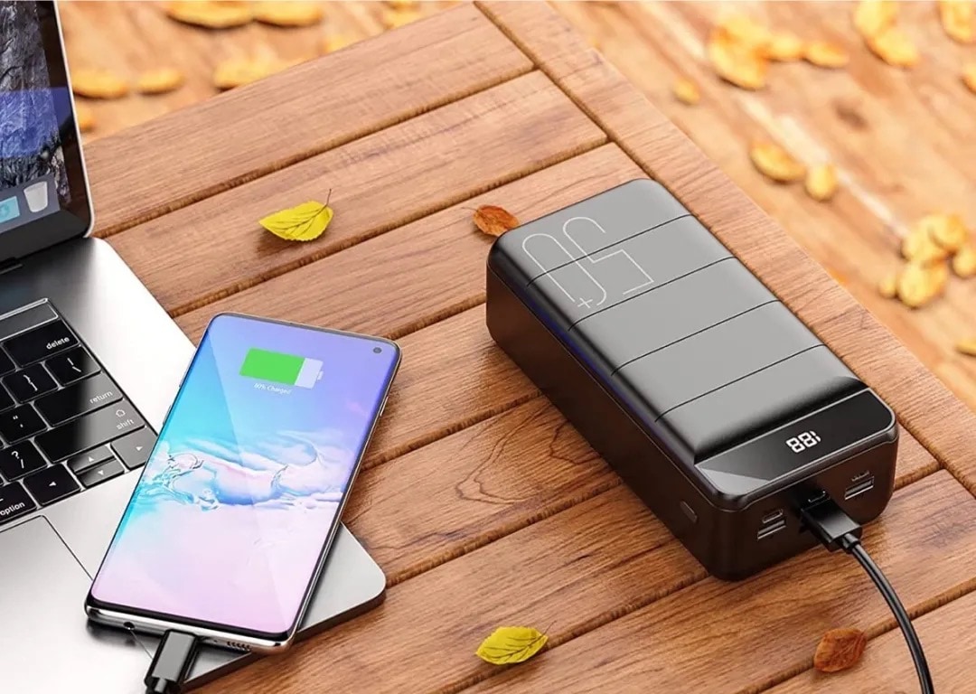 50000 mAh 18W power bank with USB-C port