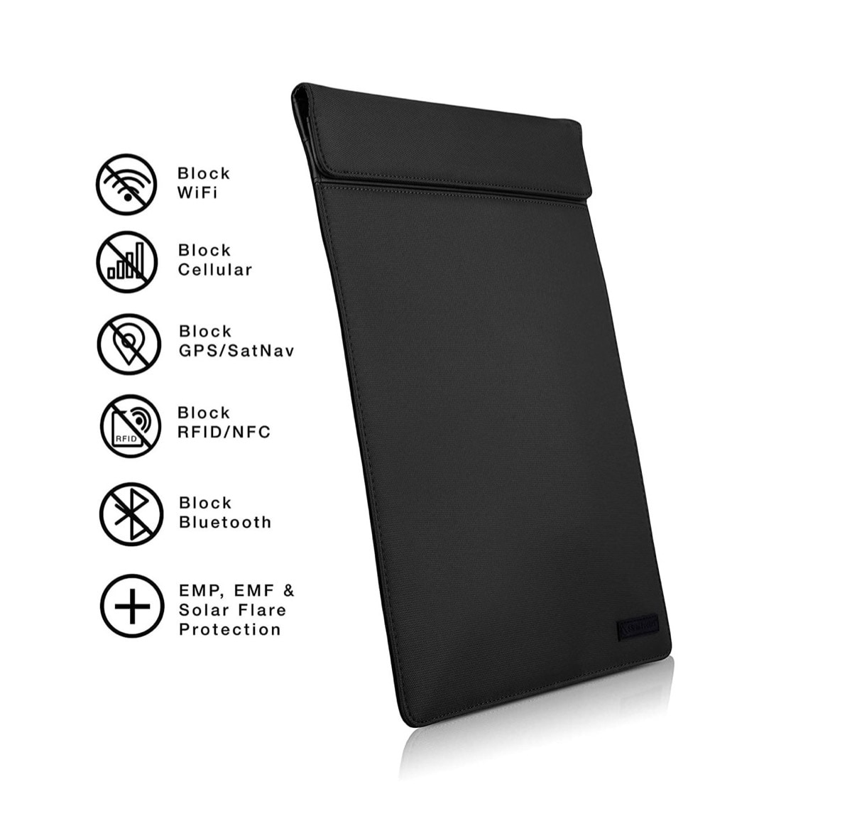 Executive-style Faraday iPad cage bag