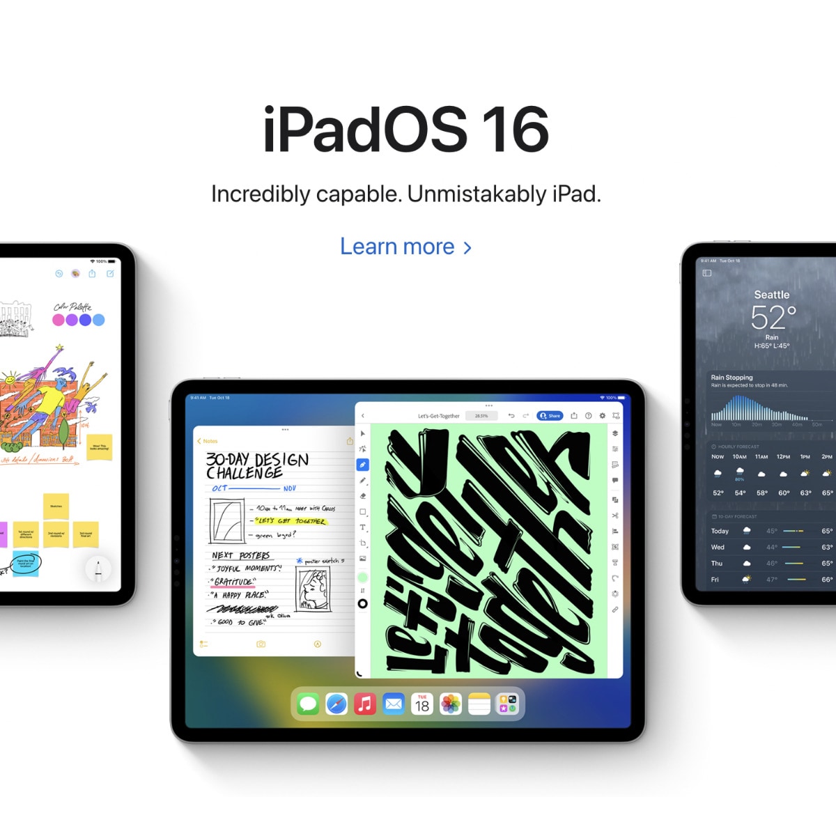 iPad OS 16 complete compatibility list