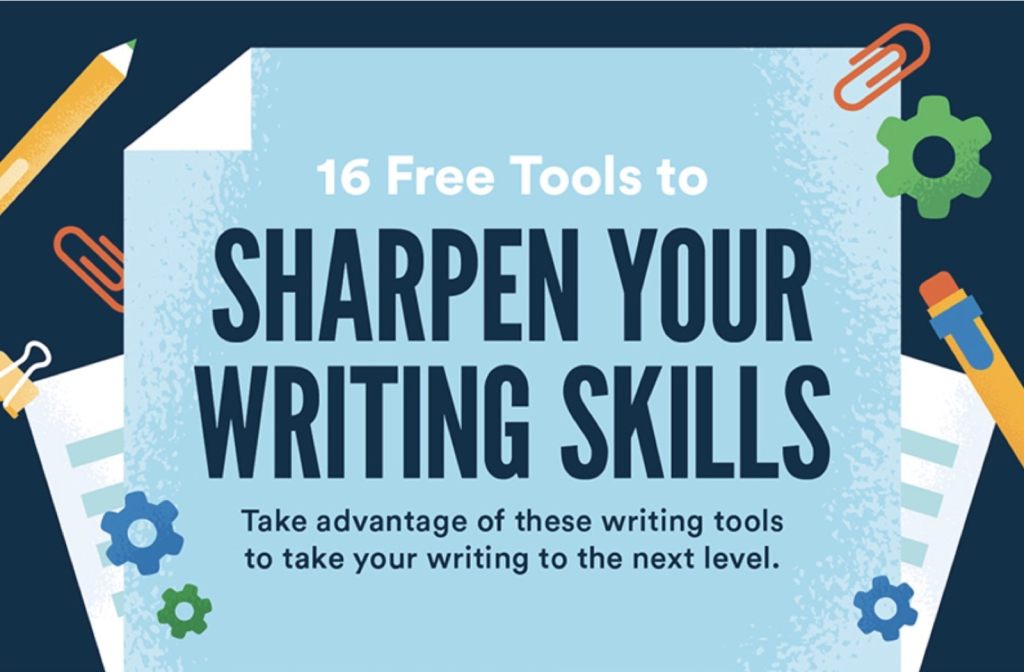 16 free tools to expand your writing skills&nbsp;(infographic)