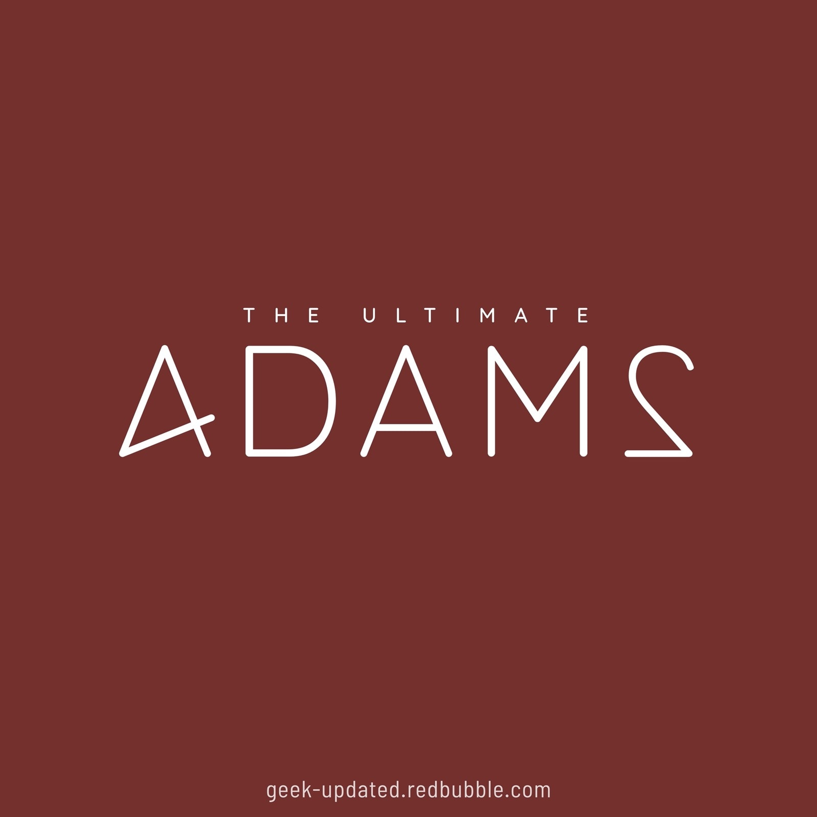 4DAM2 - the ultimate Douglas Adams 42 - design by Piotr Kowalczyk