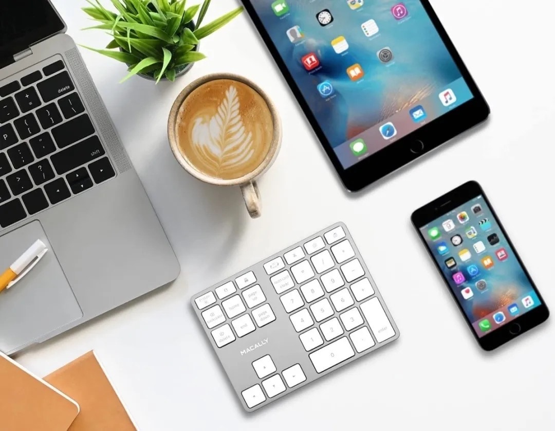 Numeric keyboard compatible with iPad Air 5