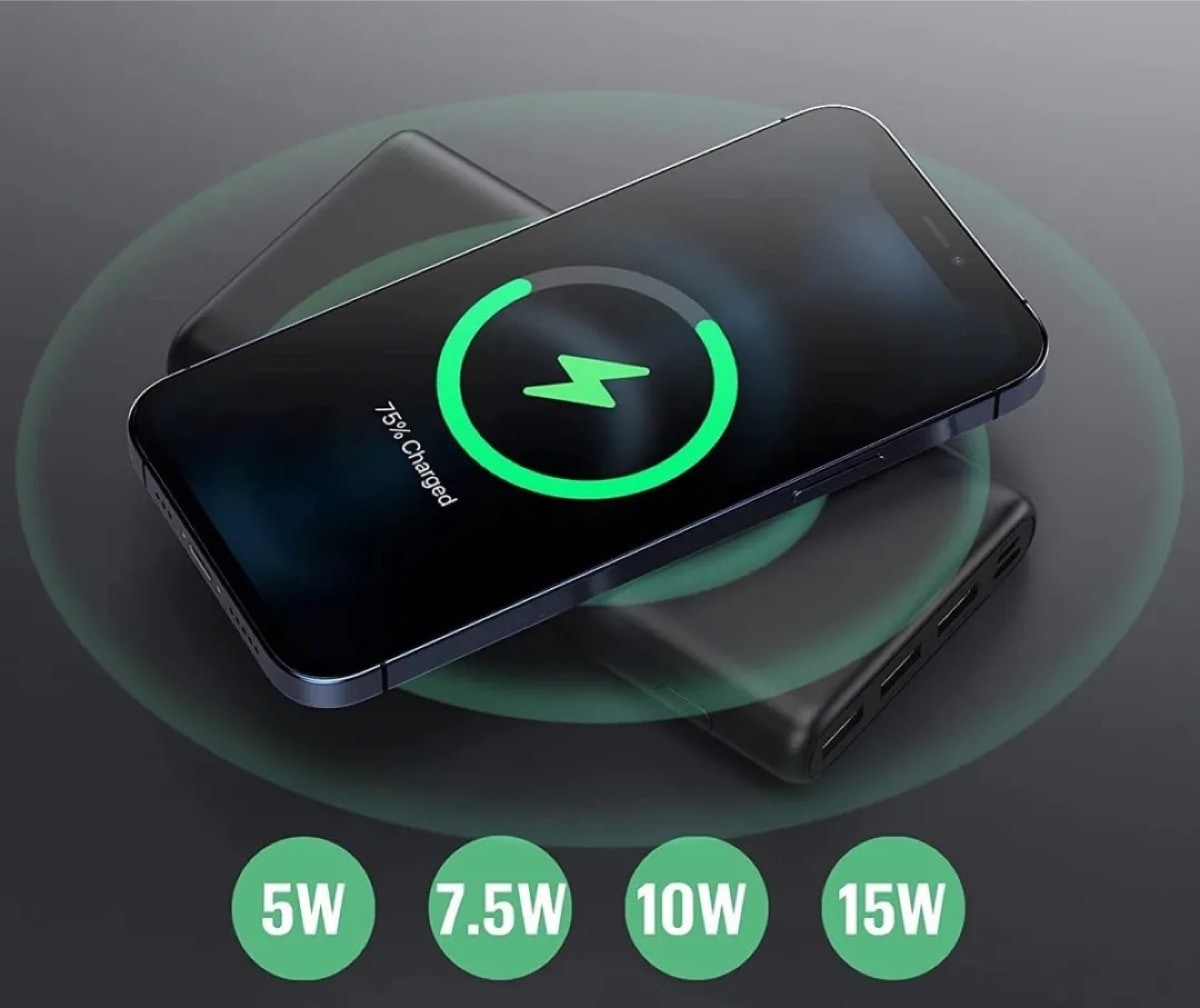 Slim, wireless, 33800mAh 15W for iPad and iPhone