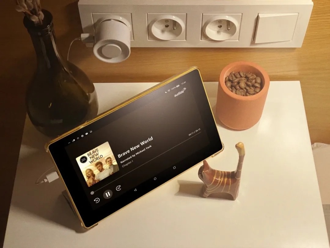 Repurpose Amazon Fire tablet as audiobook player