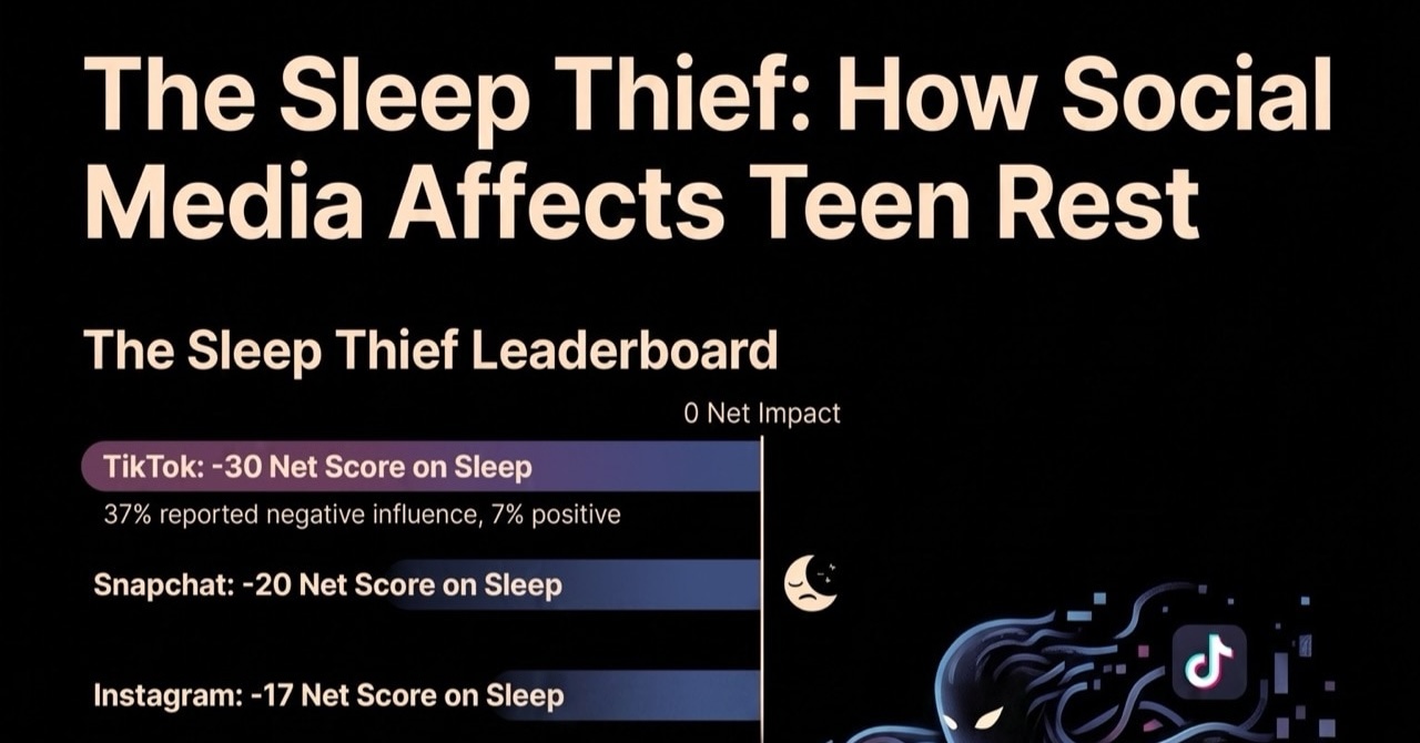 TikTok and Instagram ruin sleep for teenagers